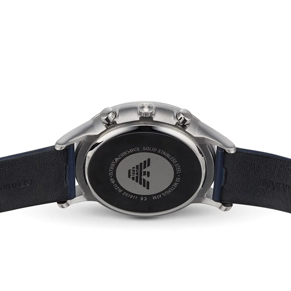 ar11216 emporio armani watch men blue dial leather strap quartz battery analog chronograph renato 9 ar11216 emporio armani watch men blue dial leather strap quartz battery analog chronograph renato 9