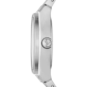 ar11593 emporio armani watch women crystals blue dial metal stainless steel silver strap quartz analog federica 6