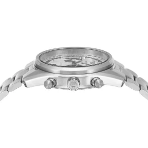 ar11636 emporio armani watch chronograph men silver dial metal stainless steel strap quartz analog racer 8