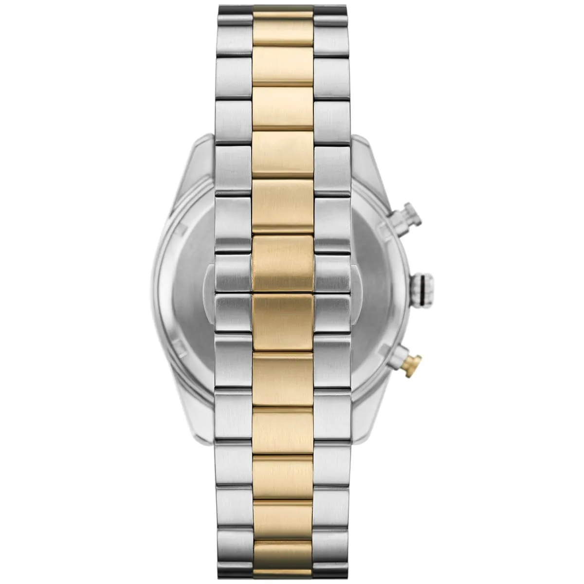 ar11678 emporio armani watch chronograph men two tone black dial metal stainless steel silver gold strap quartz analog racer 6 ar11678 emporio armani watch chronograph men two tone black dial metal stainless steel silver gold strap quartz analog racer 6