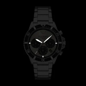 ar11722 emporio armani watch 100m 330ft solar men arabic numbers gray dial metal stainless steel silver strap quartz analog chronograph world explorer 8