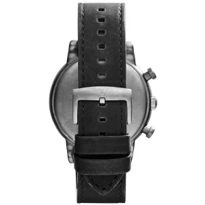 ar1816 emporio armani watch men camouflage multicolored dial leather gray strap quartz battery analog chronograph luigi xlarge 3