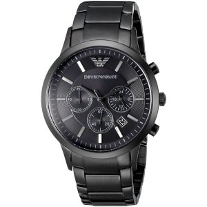 ar2453 emporio armani watch men black metal stainless steel renato 2