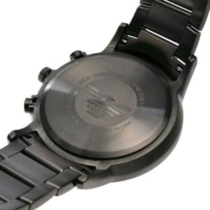 ar2453 emporio armani watch men black metal stainless steel renato 7