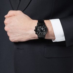 ar2453 emporio armani watch men black metal stainless steel renato hand 9
