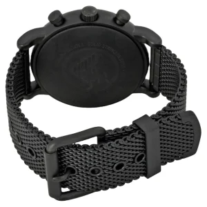 emporio armani ar1968 black dial chronograph mens watch 671472