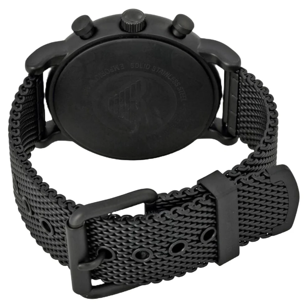 emporio armani ar1968 black dial chronograph mens watch 671472 emporio armani ar1968 black dial chronograph mens watch 671472