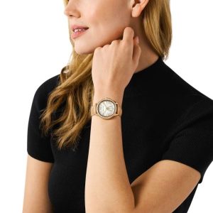 michael kors women s sage three hand gold tone stainless steel watch mk4819 1024x1024