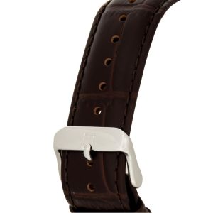 1791290 tommy hilfiger watch men brown leather keagan 9