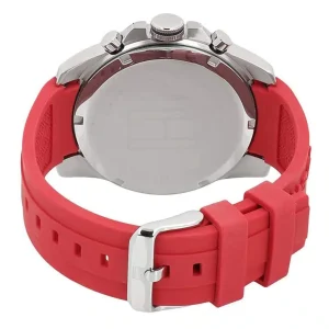 1791351 tommy hilfiger watch men black dial rubber red strap quartz analog day date month decker 4 1024x1024.jpg
