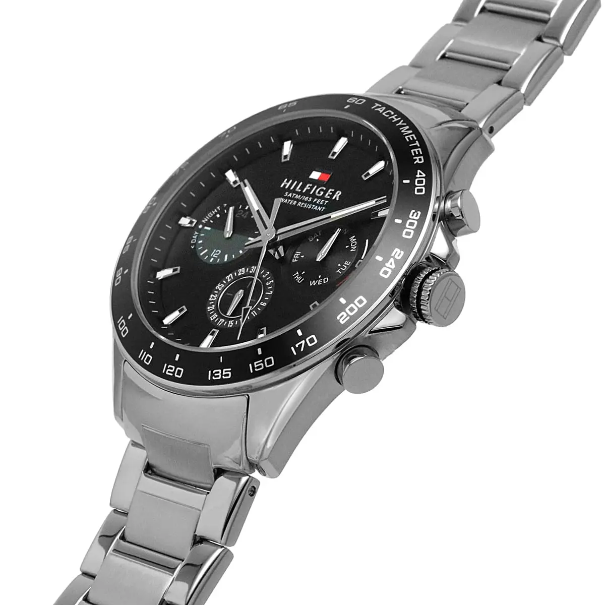 1791967 tommy hilfiger watch men black dial metal stainless steel silver strap quartz analog chronograph 5atm 165feet water resistant owen 3 1791967 tommy hilfiger watch men black dial metal stainless steel silver strap quartz analog chronograph 5atm 165feet water resistant owen 3