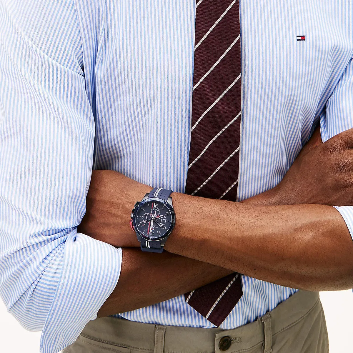 1792169 tommy hilfiger watch chronograph men blue dial rubber strap quartz analog bank 11 1792169 tommy hilfiger watch chronograph men blue dial rubber strap quartz analog bank 11