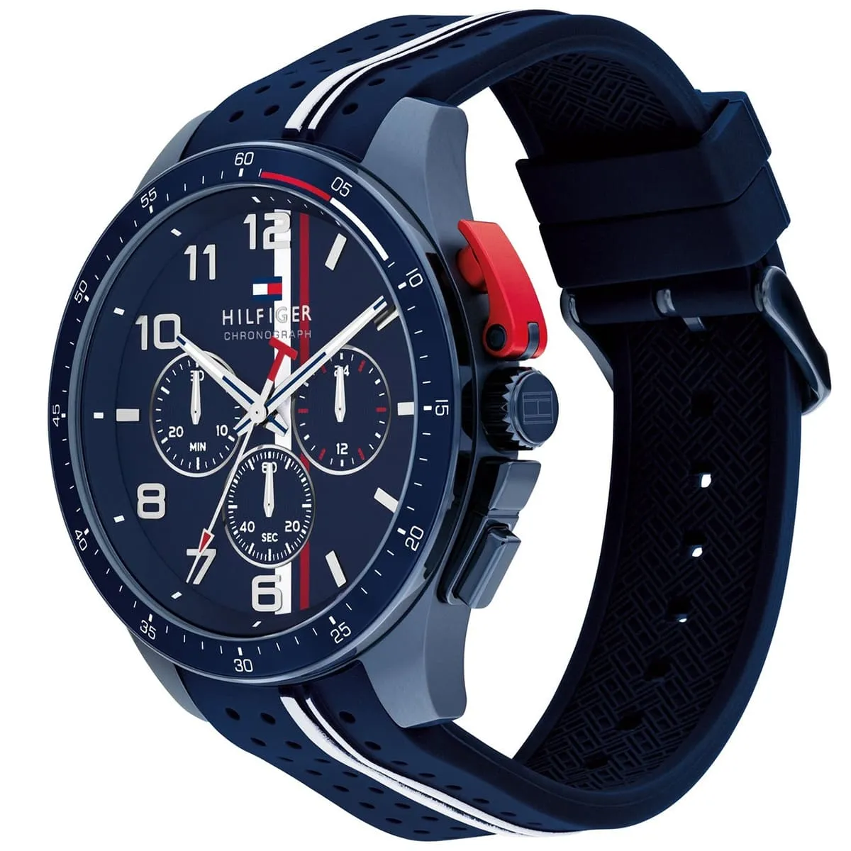1792169 tommy hilfiger watch chronograph men blue dial rubber strap quartz analog bank 2 1792169 tommy hilfiger watch chronograph men blue dial rubber strap quartz analog bank 2