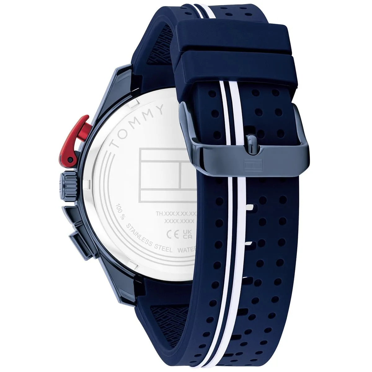 1792169 tommy hilfiger watch chronograph men blue dial rubber strap quartz analog bank 3 1792169 tommy hilfiger watch chronograph men blue dial rubber strap quartz analog bank 3