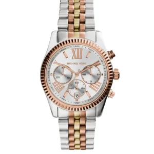 Montre Michael Kors Lexington MK5735 femme – vue de face, cadran bicolore – Maroc