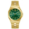 Montre Guess Emperor GW0849G2 homme – vue de face, cadran doré, vert, acier – Maroc