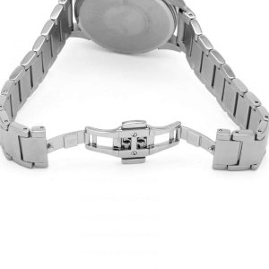 ar11241 emporio armani watch men black dial stainless steel metal silver strap quartz analog chronograph mario 5