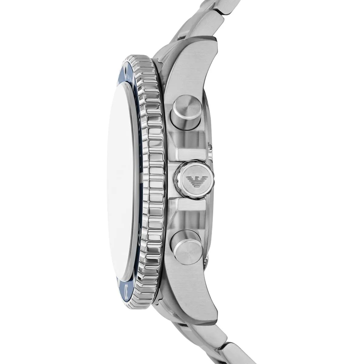 ar11681 emporio armani watch 100m 330ft men solar powered blue dial metal stainless steel silver strap quartz analog chronograph world explorer 10 ar11681 emporio armani watch 100m 330ft men solar powered blue dial metal stainless steel silver strap quartz analog chronograph world explorer 10