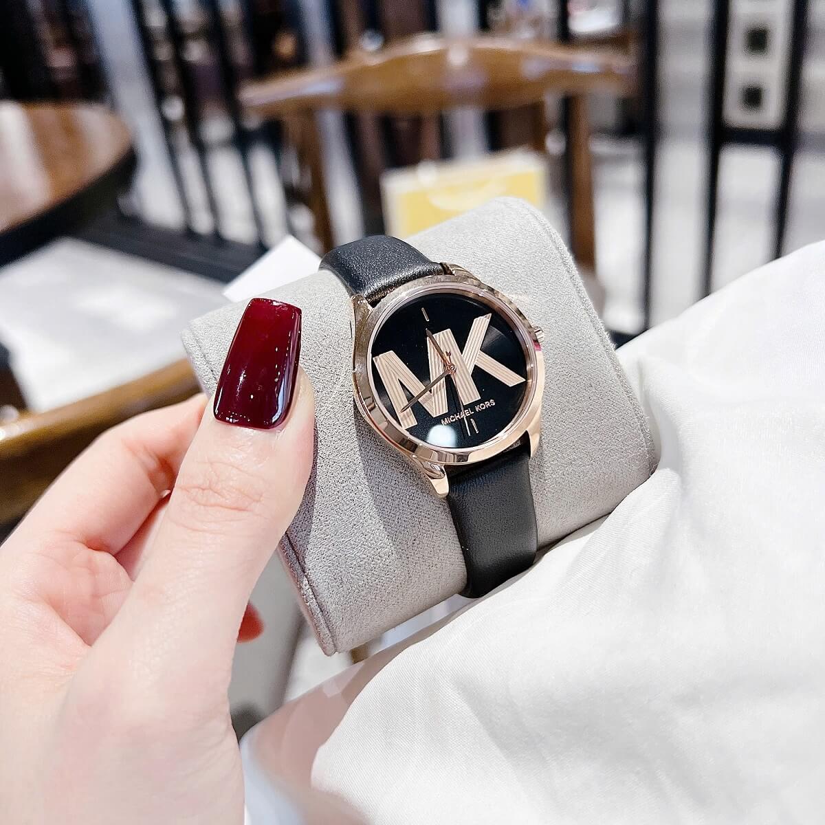 dong ho nu michael kors mk2860 day da den mat den vo rose size 33mm 10 dong ho nu michael kors mk2860 day da den mat den vo rose size 33mm 10