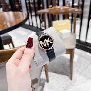 dong ho nu michael kors mk2860 day da den mat den vo rose size 33mm 11