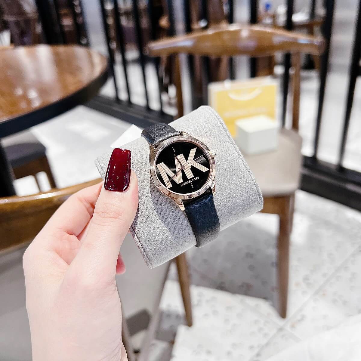 dong ho nu michael kors mk2860 day da den mat den vo rose size 33mm 11 dong ho nu michael kors mk2860 day da den mat den vo rose size 33mm 11