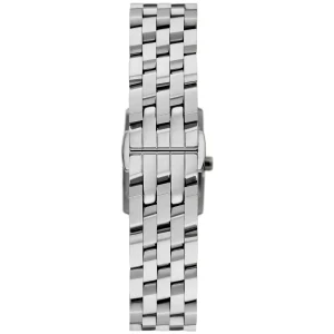 mk4933 michael kors watch women square silver dial stainless steel metal strap quartz battery analog three hand georgie 2