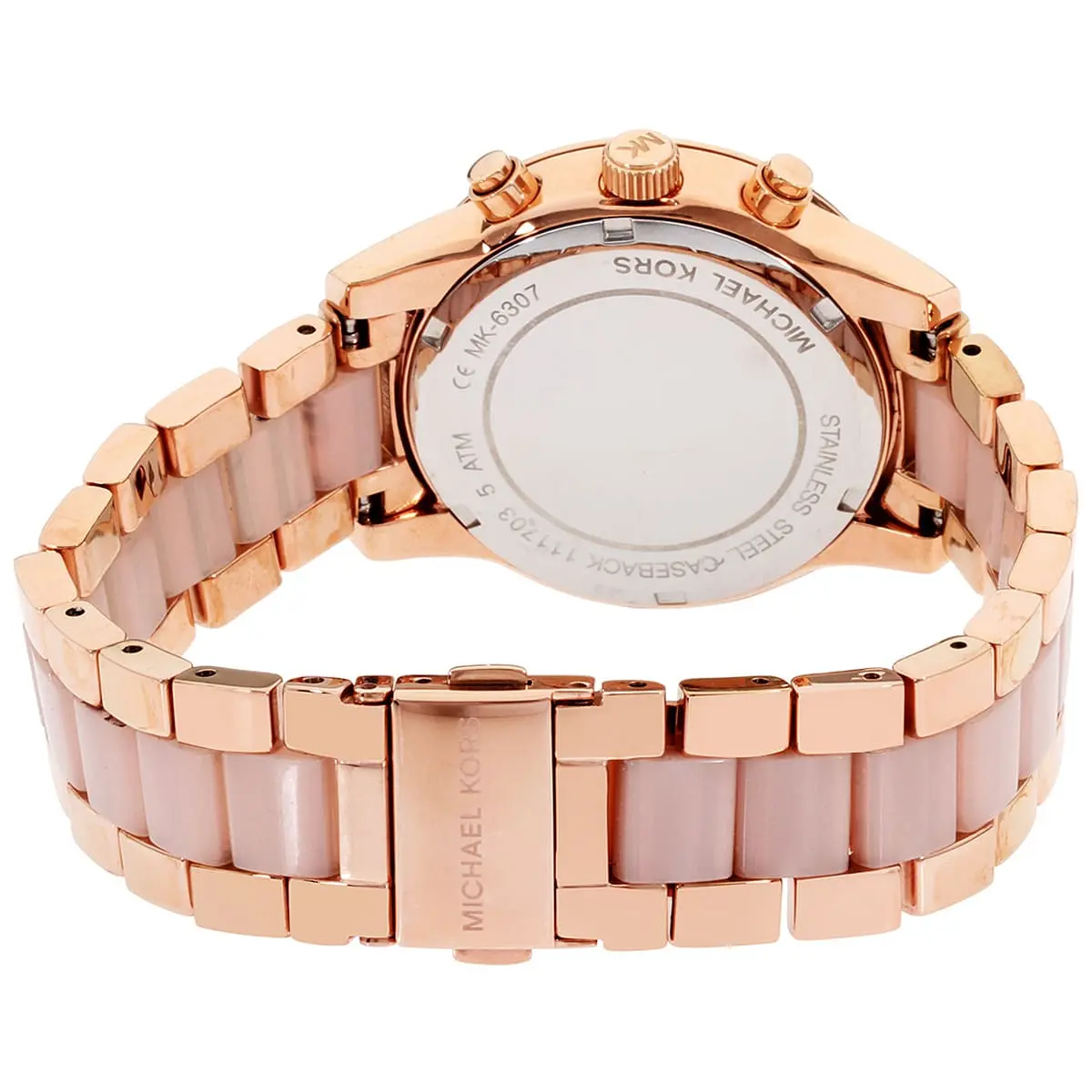 mk6307 michael kors chronograph watch women rose gold dial multi pink golden strap quartz battery analog ritz 6 mk6307 michael kors chronograph watch women rose gold dial multi pink golden strap quartz battery analog ritz 6