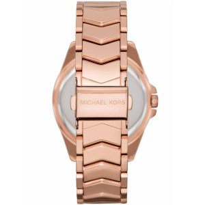 mk6694 michael kors watch women rose gold metal whitney three hand 3