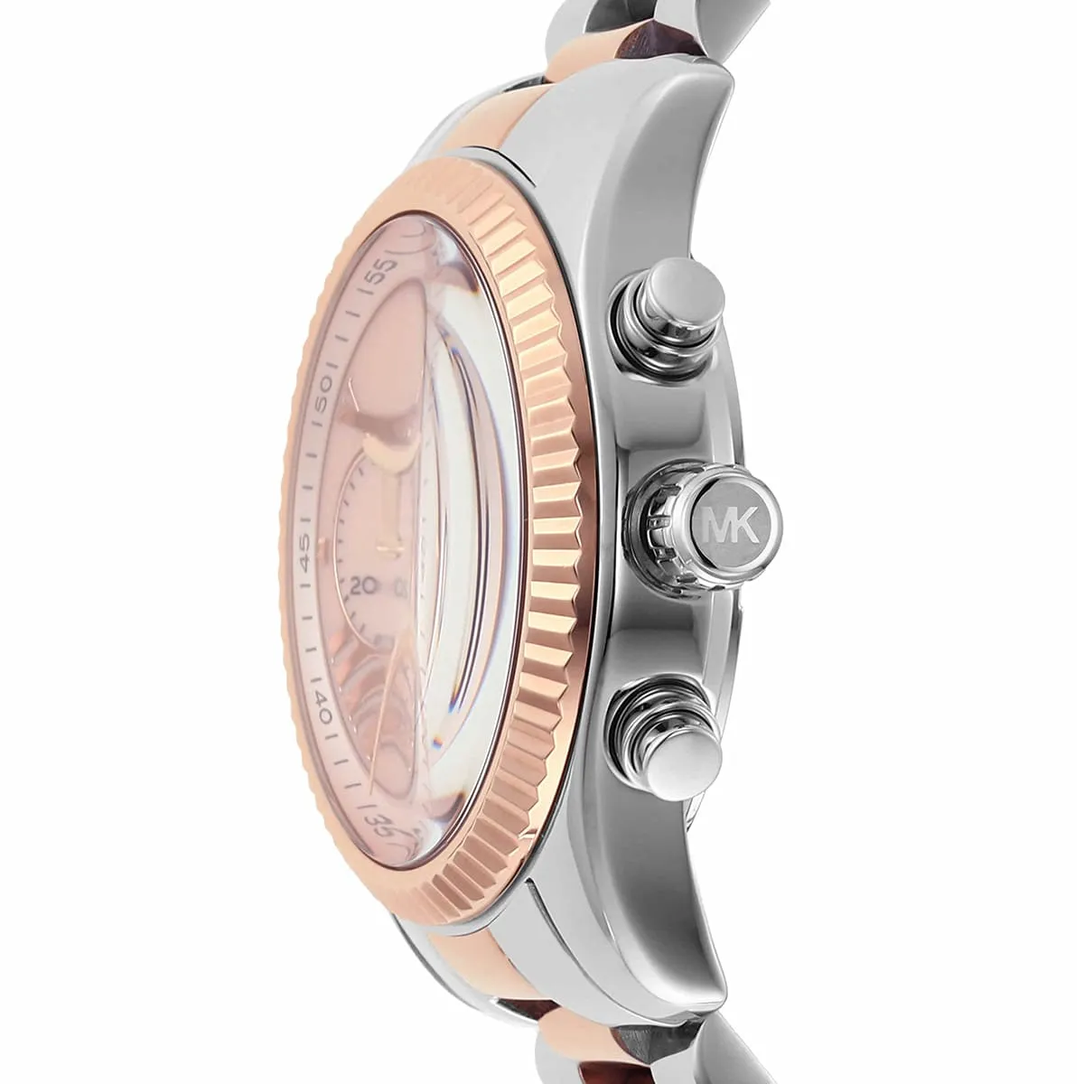 mk7219 michael kors watch women mother of pearl rose gold dial metal stainless steel silver two tone strap quartz battery analog chronograph lexington 6 mk7219 michael kors watch women mother of pearl rose gold dial metal stainless steel silver two tone strap quartz battery analog chronograph lexington 6