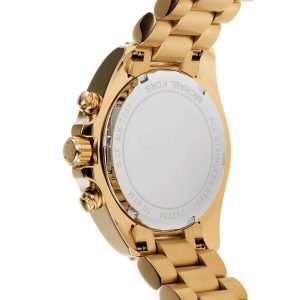 mk7257 michael kors watch women green dial metal stainless steel gold strap quartz battery analog chronograph bradshaw 4 1024x1024