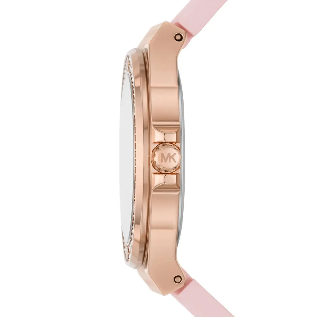 mk7282 michael kors watch women rose gold dial rubber pink strap quartz battery analog three hand crystals lennox 5 mk7282 michael kors watch women rose gold dial rubber pink strap quartz battery analog three hand crystals lennox 5