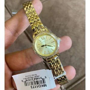 mko1173 original michael kors watch women golden dial gold metal strap melissa egypt 4