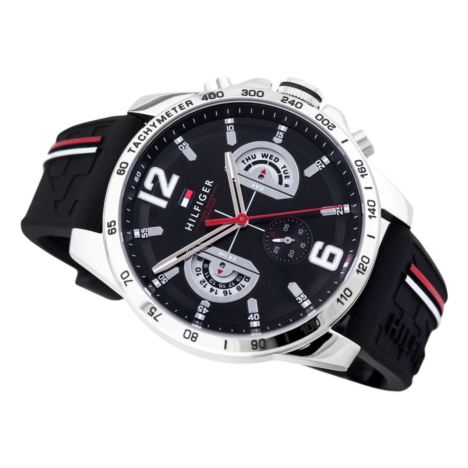 tommy hilfiger mens black sports watch 1791473 3 tommy hilfiger mens black sports watch 1791473 3