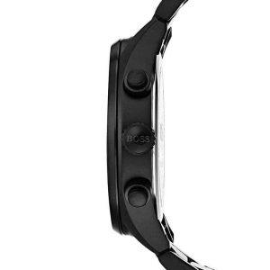 1513676 hugo boss watch men black metal grand prix 6