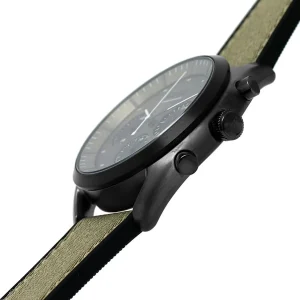 1514092 hugo boss watch men green dial rubber strap quartz battery analog chronograph top 6