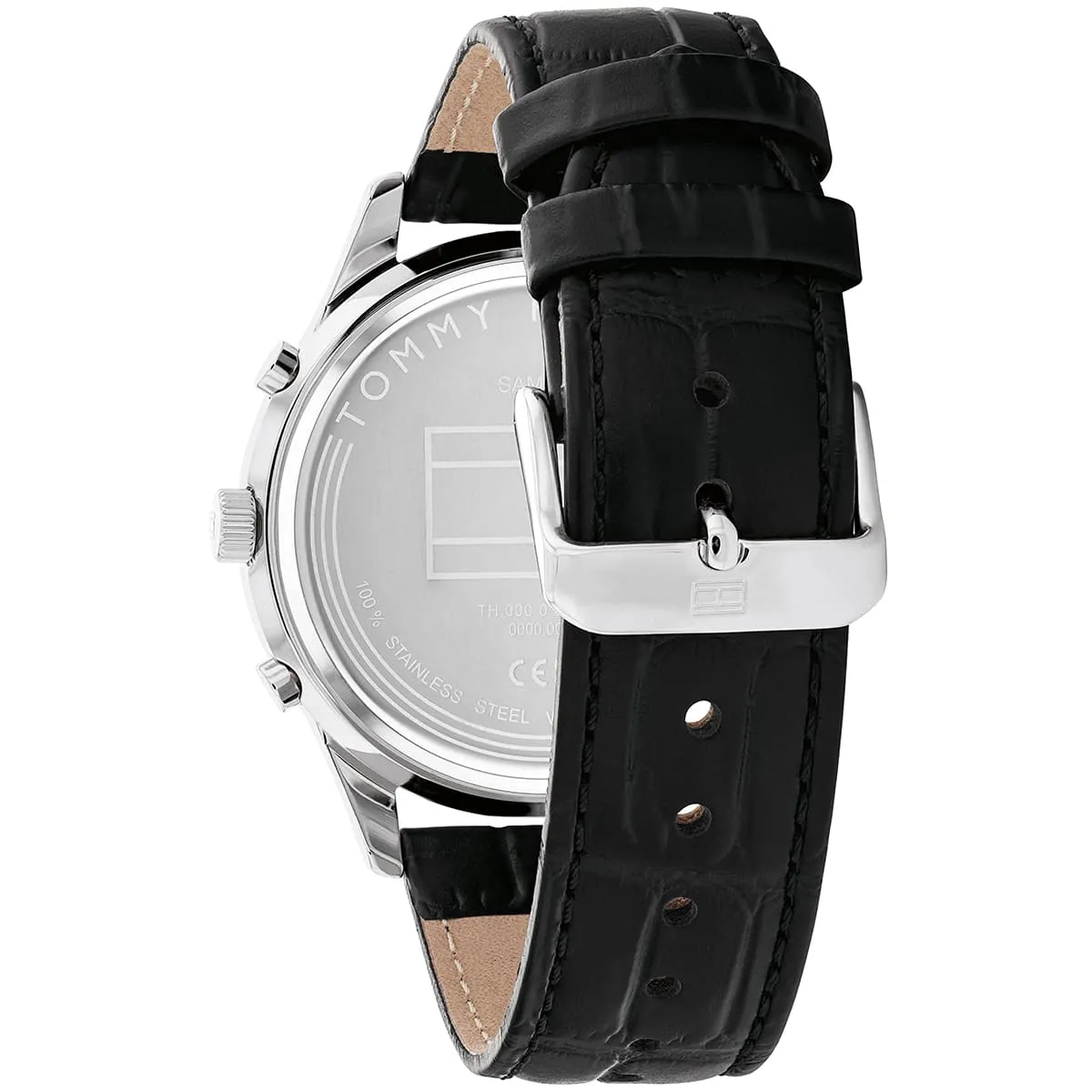 1710502 tommy hilfiger watch men black dial leather strap quartz battery analog weston 3 1710502 tommy hilfiger watch men black dial leather strap quartz battery analog weston 3