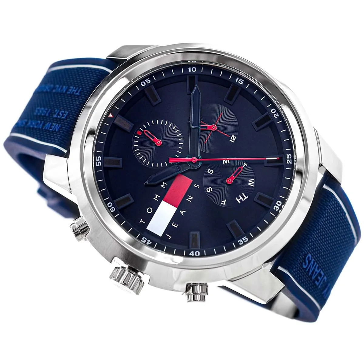 1710582 tommy hilfiger watch men blue dial rubber strap quartz analog wynwood 4 1710582 tommy hilfiger watch men blue dial rubber strap quartz analog wynwood 4