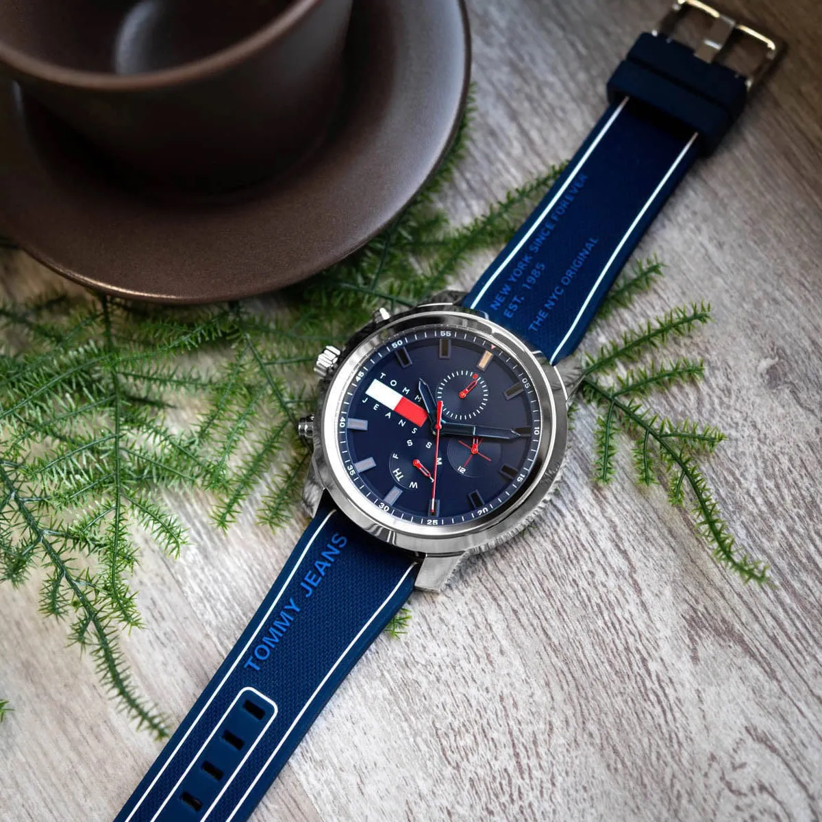 1710582 tommy hilfiger watch men blue dial rubber strap quartz analog wynwood 6 1710582 tommy hilfiger watch men blue dial rubber strap quartz analog wynwood 6