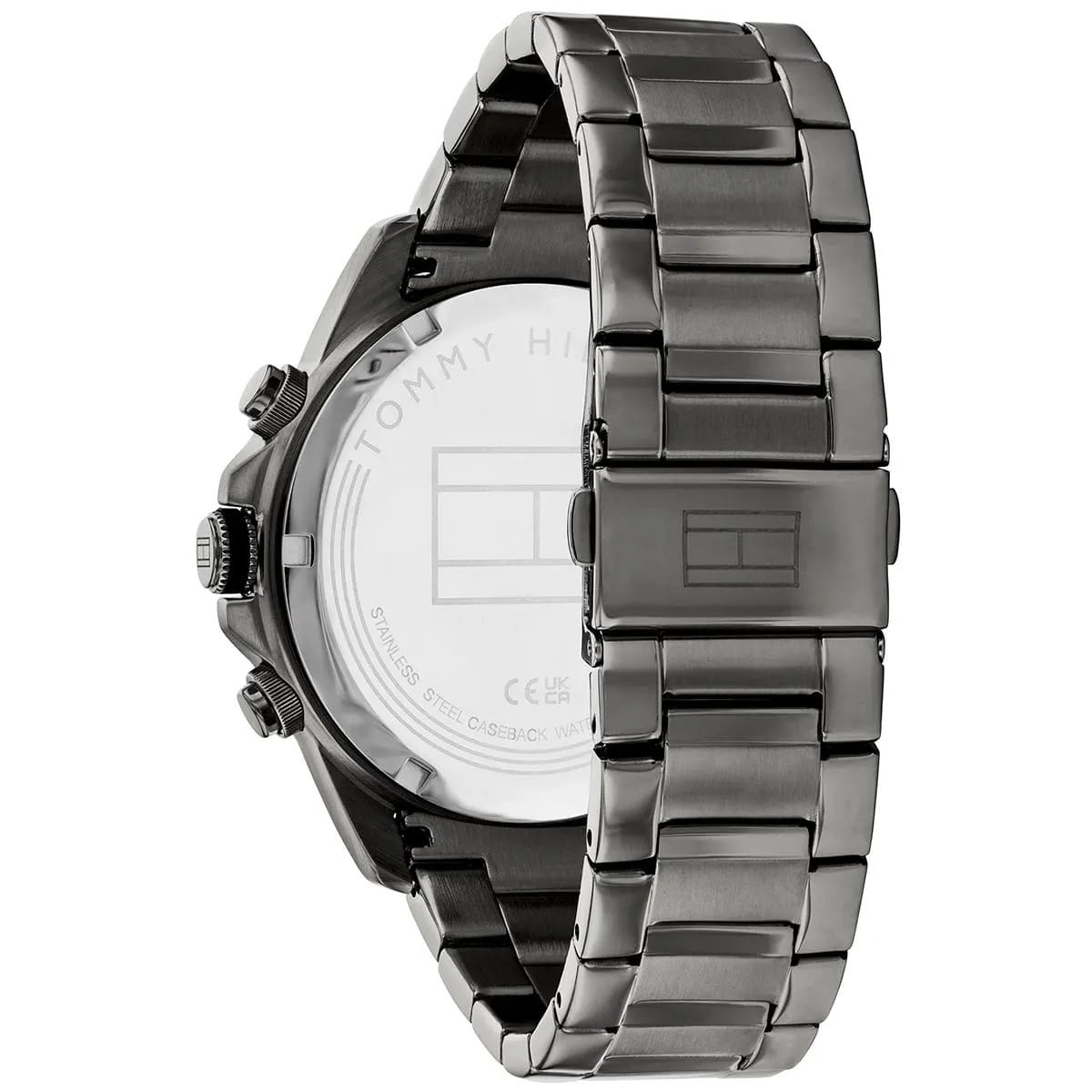1792061 tommy hilfiger watch men black dial metal stainless steel strap quartz battery analog lars 3 1792061 tommy hilfiger watch men black dial metal stainless steel strap quartz battery analog lars 3