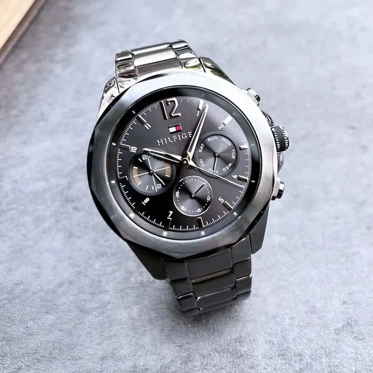 1792061 tommy hilfiger watch men black dial metal stainless steel strap quartz battery analog lars 5 1792061 tommy hilfiger watch men black dial metal stainless steel strap quartz battery analog lars 5