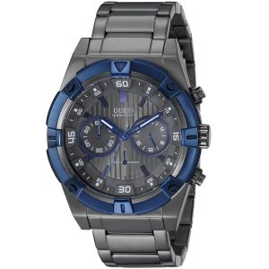 w0377g5 guess watch men gray metal jolt 2