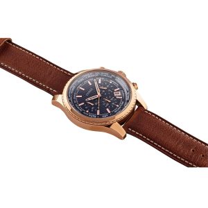 w0500g1 guess watch men brown leather pursuit 5