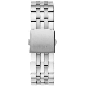 w1107g1 guess watch men silver metal odyssey 5