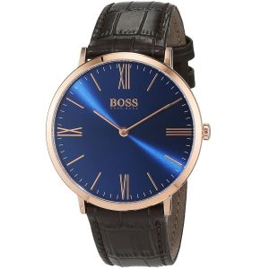 1513458 hugo boss watch men brown leather jackson 2
