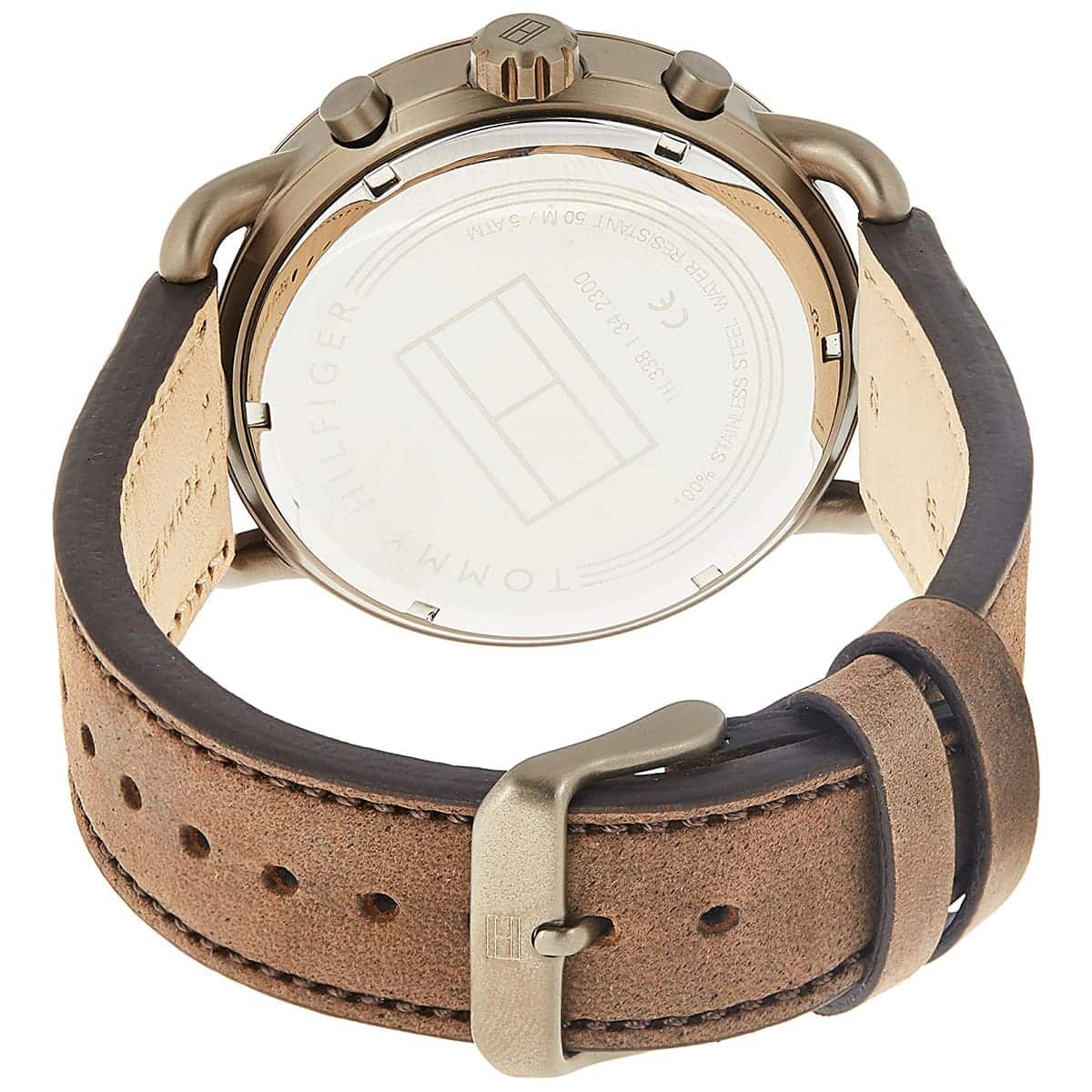 1791425 tommy hilfiger watch men black dial leather brown strap quartz battery analog monthly weekly date briggs 6 1791425 tommy hilfiger watch men black dial leather brown strap quartz battery analog monthly weekly date briggs 6