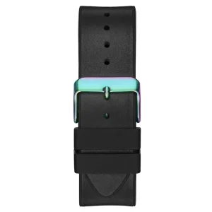 gw0202g5 guess origina watch black dial rubber strap multicolored case egypt 5