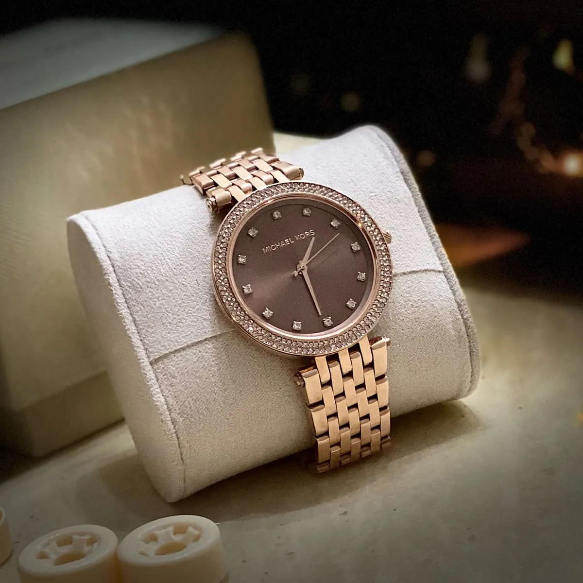 mk3217 michael kors watch women crystals brown dial metal stainless steel rose gold strap quartz battery analog three hand darci 13 mk3217 michael kors watch women crystals brown dial metal stainless steel rose gold strap quartz battery analog three hand darci 13