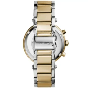 mk5626 michael kors watch women silver dial stainless steel metal gold two tone strap quartz analog chronograph parker 3 1024x1024.jpg