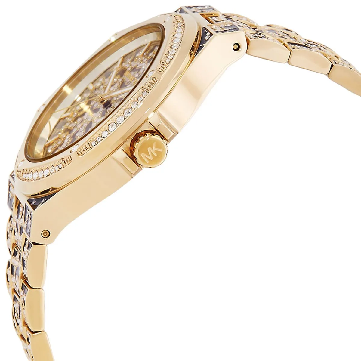 mk7284 michael kors watch women crystals multicolored dial metal stainless steel multi colored strap quartz battery analog three hand lennox 5 mk7284 michael kors watch women crystals multicolored dial metal stainless steel multi colored strap quartz battery analog three hand lennox 5