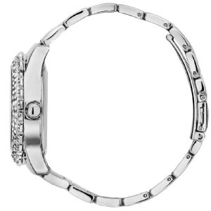 w0335l1 guess watch women silver metal dazzler 5